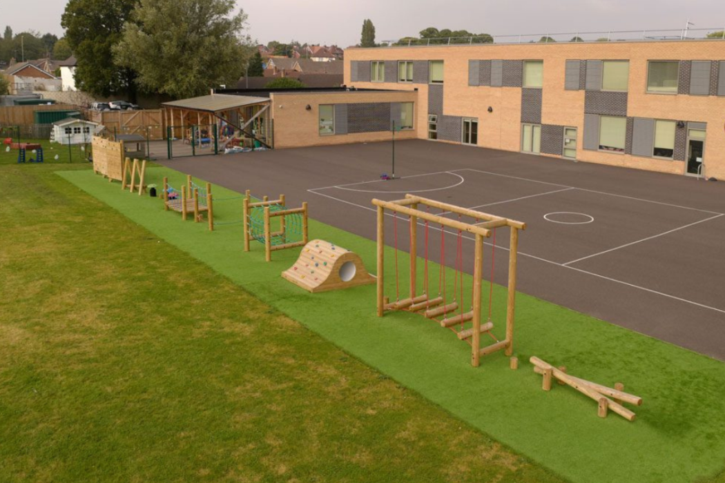 Abbey Primary | Trim Trail | Playground Equipment | Hand Made Places
