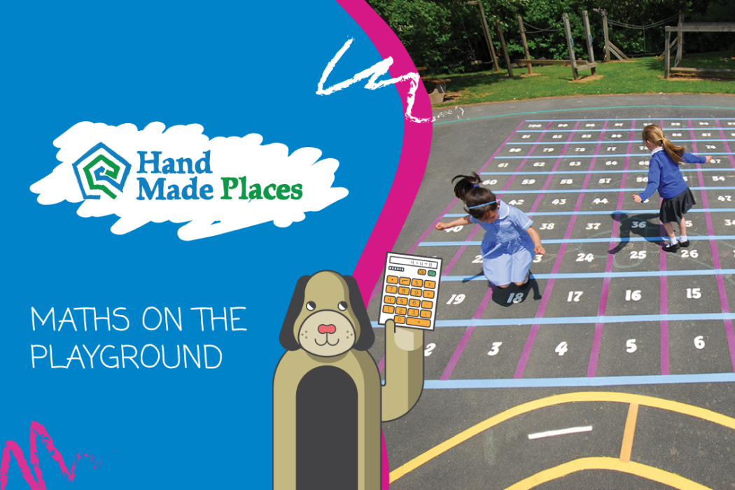Playground markings for Counting, adding and subtracting | Fun & Practical Outdoor Maths Activities for EYFS & KS1 Children | Hand Made Places